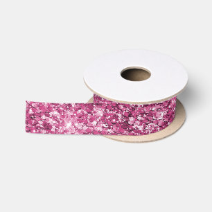 Ruban En Satin Jolie Parties scintillant rose Glam Anniversaire