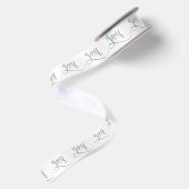 Ruban En Satin Joy Script Sage (Dos)
