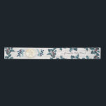 Ruban En Satin Joy Shell Christmas Blue White Holly Beach Cottage<br><div class="desc">Aquarelle Dollar de sable avec vintage bleu saint feuilles, baies rouges et un arc rouge est le centre du ruban de Noël inspiré de la plage est personnalisée avec votre nom de famille. La conception de typographie "JOY" est mise en évidence par le défilement de calligraphie rouge fleurit. C'est partout...</div>