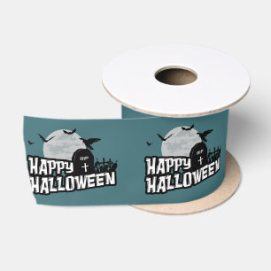 Ruban En Satin Joyeux Halloween