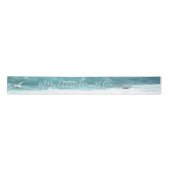 Ruban En Satin Joyeux Noël Avec Amour Ocean Satin Ruban (Devant)