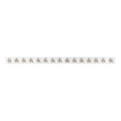 Ruban En Satin Joyeux Noël Gnome (Devant)