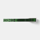 Ruban En Satin Kaleidoscope vert (Devant)