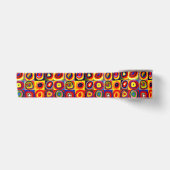 Ruban En Satin Kandinsky Farbstudie Quadrates Cercles Art  (Devant)