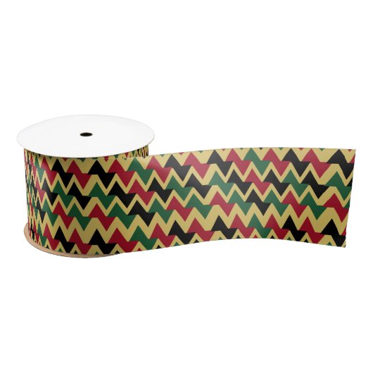 Ruban En Satin Kente (Bobine)