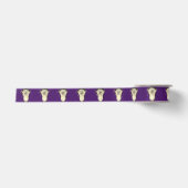 Ruban En Satin Lacrosse Team Purple (Devant)