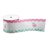 Ruban En Satin Ladybug Ladybird Birthday Party (Bobine)