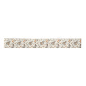 Ruban En Satin Lapins d'automne (Devant)