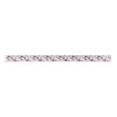 Ruban En Satin Lavande fleurs sans couture motif (Devant)
