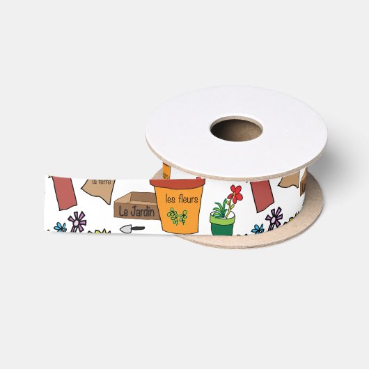 Ruban En Satin Le Jardin (Bobine)
