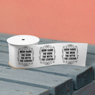 Ruban En Satin Le jour de mère heureux de maman