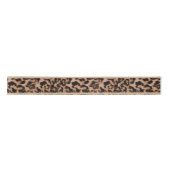 Ruban En Satin Leopard - imprimé tacheté animal (Devant)