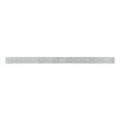 Ruban En Satin Linge rustique Trellis beige et bleu (Devant)