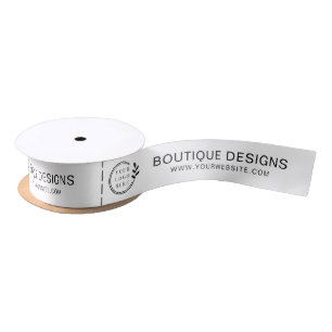 Ruban En Satin Logo d'entreprise moderne - Site Web - Balises de 