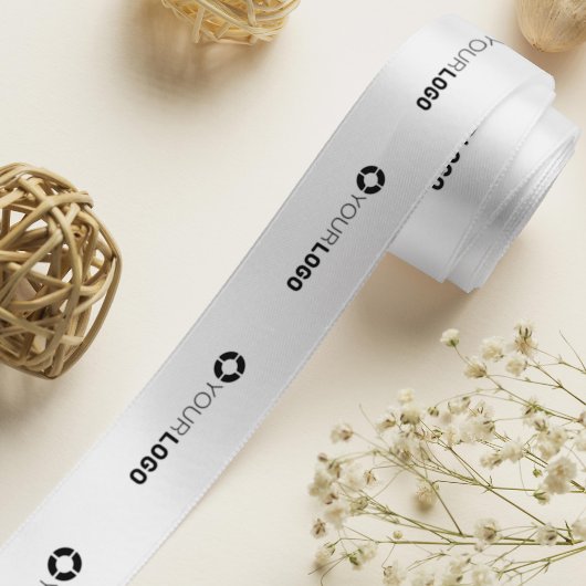 Ruban En Satin Logo d'entreprise personnalisé cadeaux d'affaires