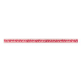 Ruban En Satin Love Rubon Paper Valentine's Customisé Ribbon (Devant)