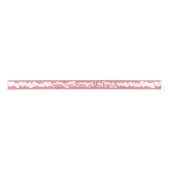 Ruban En Satin Love Rubon Paper Valentine's Customisé Ribbon (Devant)