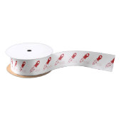 Ruban En Satin Love You to the Moon and Back Rocket Ship (Bobine)