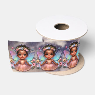 Ruban En Satin Ma princesse fée avec des ailes