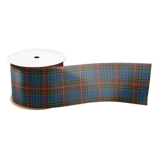 Ruban En Satin MacBeth Ancien Clan écossais Tartan (Bobine)