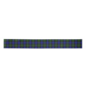 Ruban En Satin MacKay Green Scottish Clan Tartan Plaid (Devant)