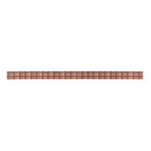 Ruban En Satin Madras Plaid Fall Red (Devant)