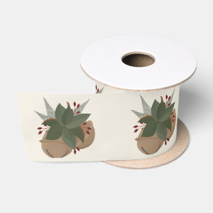 Ruban En Satin Magnolia spray tendance et décor de clochettes de