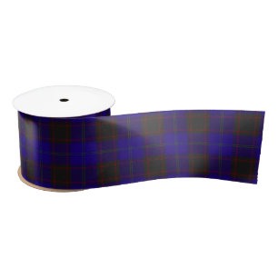Ruban En Satin Maison (Hume) Clan Scottish Tartan Plaid
