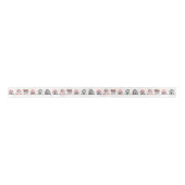 Ruban En Satin Maisons d'aquarelle (Devant)