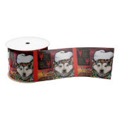 Ruban En Satin Malamute d'Alaska (Bobine)