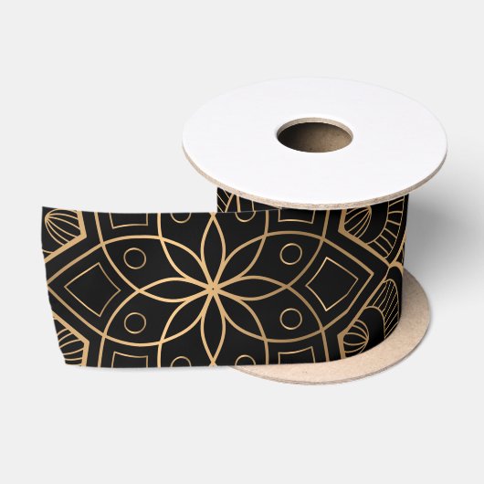 Ruban En Satin Mandala Luxe 3 (Bobine)