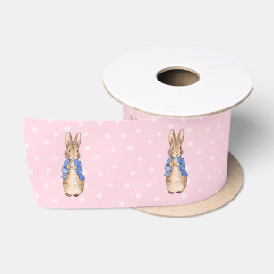 Ruban En Satin Manteau bleu classique de lapin
