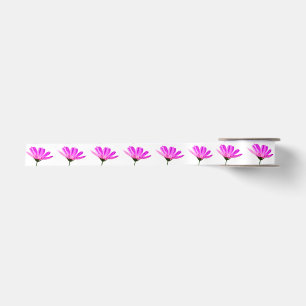 Ruban En Satin Marguerite rose