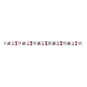 Ruban En Satin Mariage Bells Bridal Rose  Bowtie Ruban (Devant)