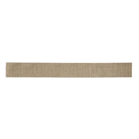 Ruban En Satin Mariage Cabine naturel beige Tan Jute Burlap-Russe (Devant)
