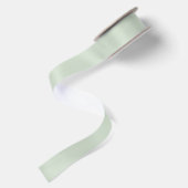 Ruban En Satin Mariage vert Eucalyptus (Dos)