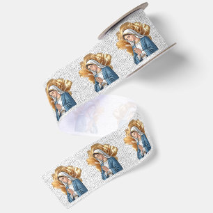 Ruban En Satin Marie Mère Religieuse Catholique Chrétienne Baptêm