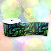 Ruban En Satin Marine