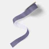 Ruban En Satin Marine et En vichy blanche (Dos)