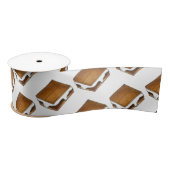 Ruban En Satin Marshmallow Campfire S'mores Camp Party Camping (Bobine)