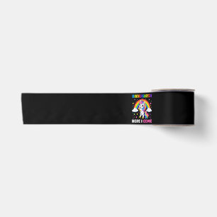 Ruban En Satin Maternelle me voilà Licorne Rentrée scolaire