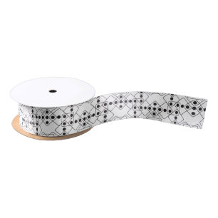 Ruban En Satin Matrices noires
