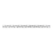 Ruban En Satin Matrices noires (Devant)