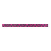 Ruban En Satin Matrices roses (Devant)