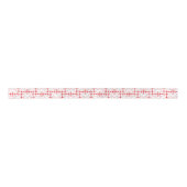 Ruban En Satin Matrices rouges (Devant)