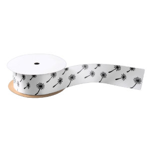 Ruban En Satin Mauvaise herbe arrive mignon cynique pissenlit Drô