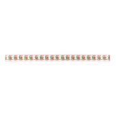 Ruban En Satin Mele Kalikimaka Santa Claus Tiki (Devant)