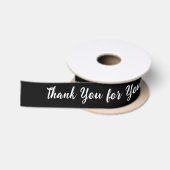 Ruban En Satin Merci pour vos recommandations (Bobine)