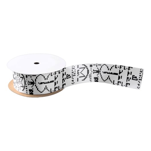 Ruban En Satin Message binaire Arecibo 1974 (Bobine)