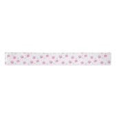 Ruban En Satin Mignonnes Fleurettes Roses (Devant)
